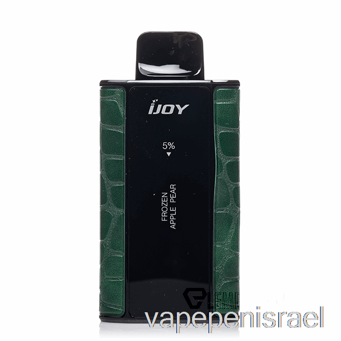 חד פעמי Vape Israel Ijoy Captain 10000 חד פעמי קפוא אגס תפוח